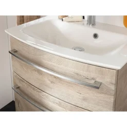 Fackelmann Waschtisch-Set B.Style 632 x 543 x 460 mm Nature Oak