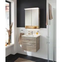 Fackelmann Waschtisch-Set B.Style 632 x 543 x 460 mm Nature Oak