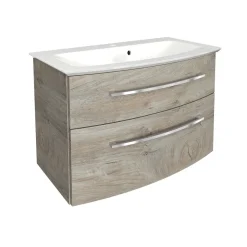 Fackelmann Waschtisch-Set B.Style 832 x 543 x 478 mm Nature Oak