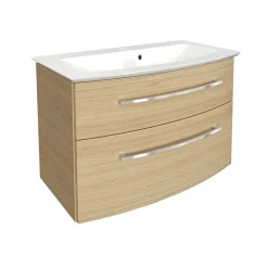 Fackelmann Waschtisch-Set B.Style 832 x 543 x 478 mm Sandeiche