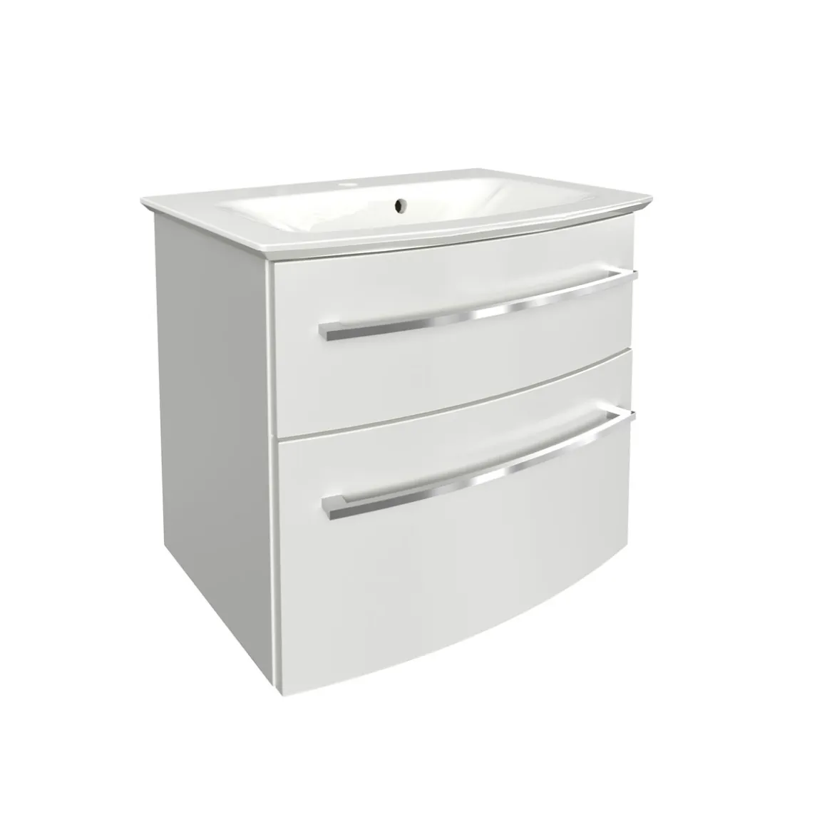 Fackelmann Waschtisch-Set B.Style 632 x 543 x 460 mm Weiß