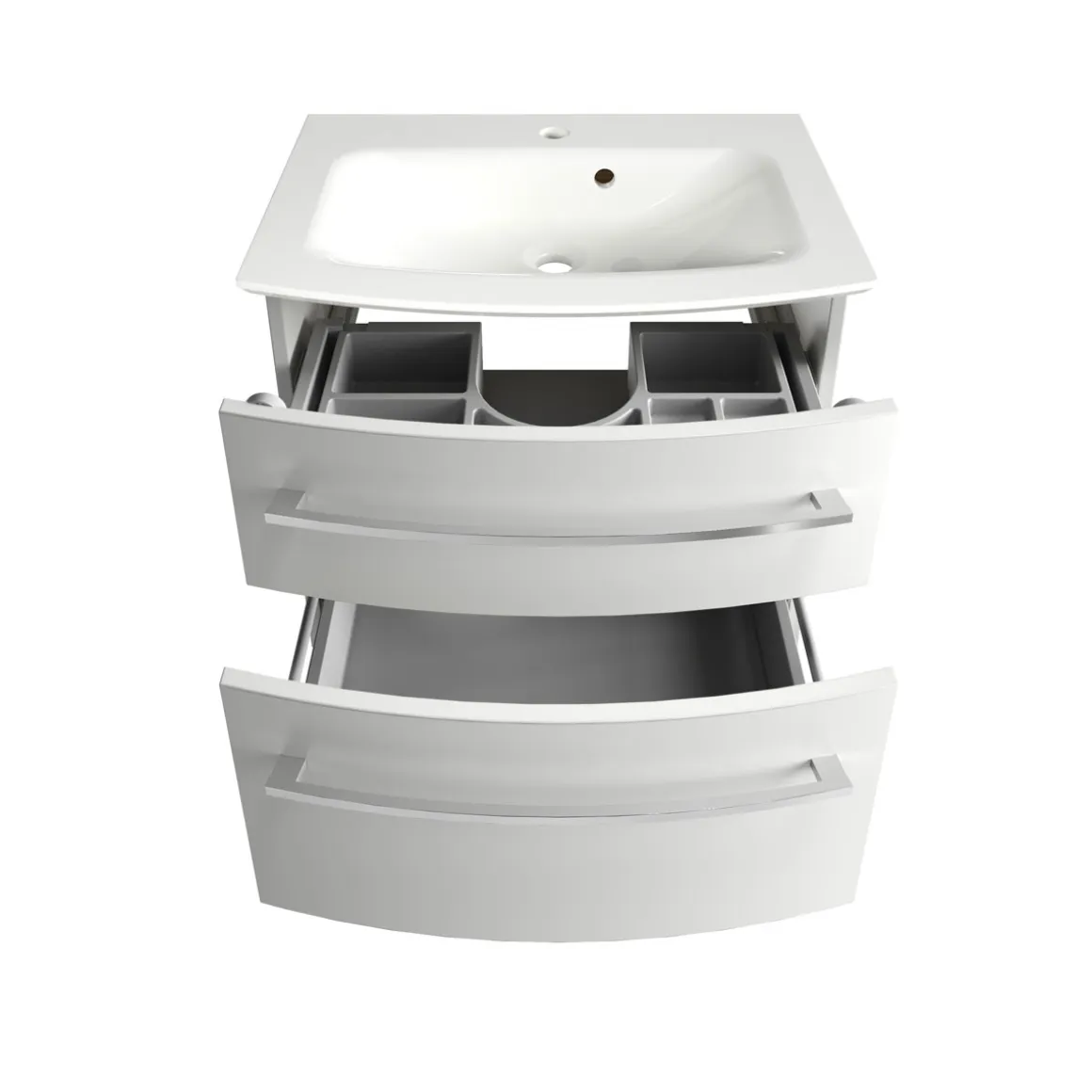 Fackelmann Waschtisch-Set B.Style 632 x 543 x 460 mm Weiß