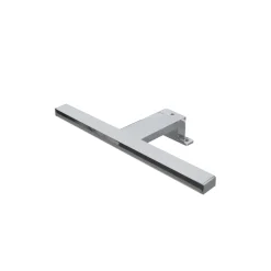 Fackelmann Aufsatzleuchte B.clever 30 x 4 x 12,5 cm silber