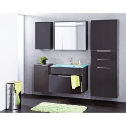 Fackelmann Glaswaschtisch Kara mintgrün 80 x 50 x 14 cm