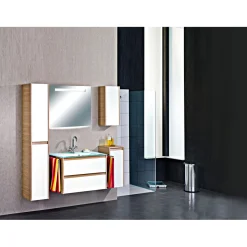 Fackelmann Glaswaschtisch Kara mintgrün 80 x 50 x 14 cm