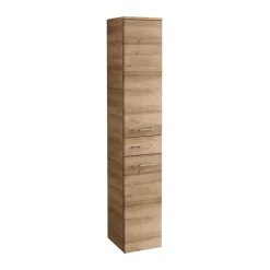 Fackelmann Hochschrank Milano 31 x 166 x 32 cm Ast-Eiche