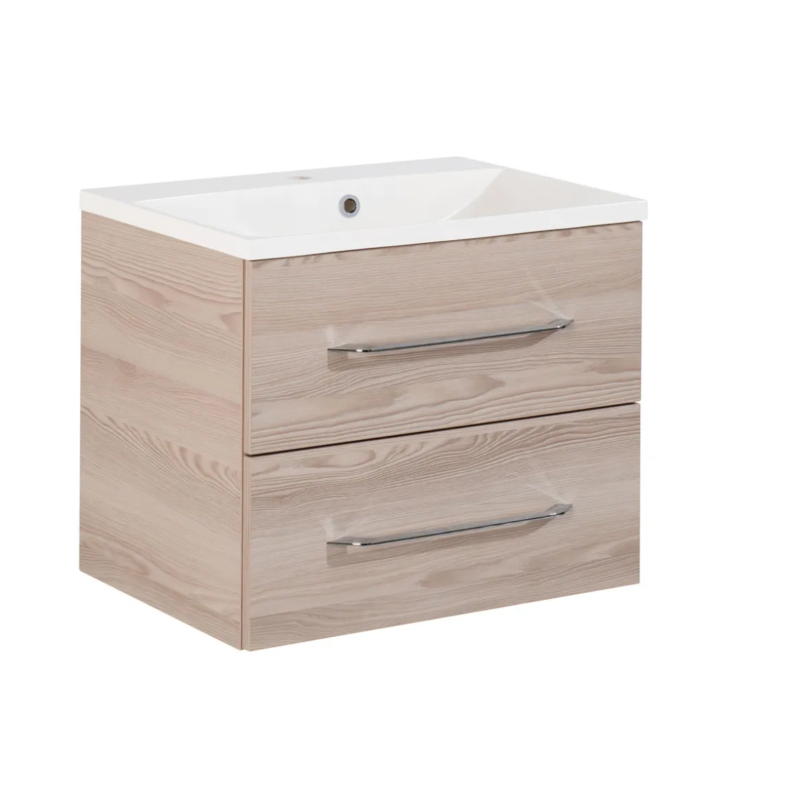 Fackelmann Waschtisch-Set B.clever 60 x 51 x 46 cm Alaska-Esche