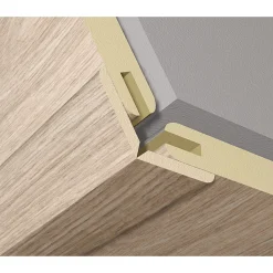 Faltleiste Eiche natur 2,6 m