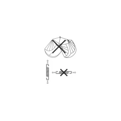 Feder für Hängesitz