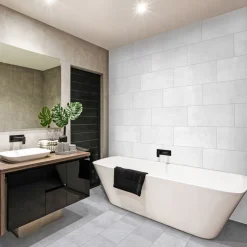 Feinsteinzeug Axis light grey ca. 60,8x30,9 cm