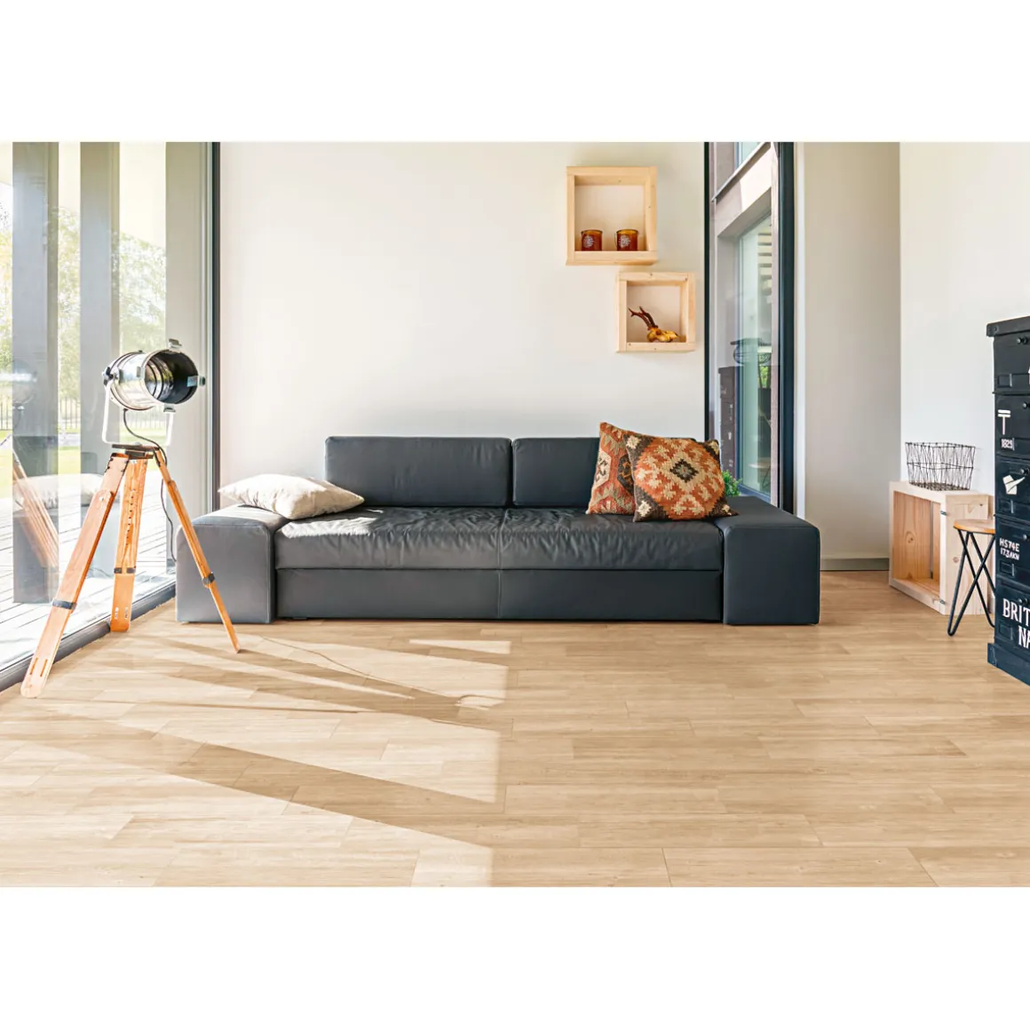 Feinsteinzeug Streetwood Honey ca. 60,6 x 15,6 x 0,8 cm