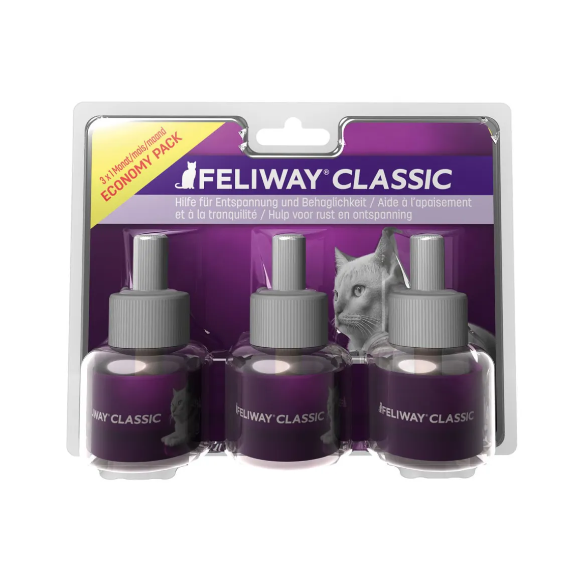 Feliway Classic 3 x 30 Tage Vorteilspack