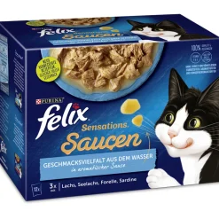 Felix Sensation Saucen vom Wasser 12 x 85g Portionsbeutel