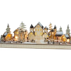 Fensterdiorama Weihnachtsmarkt