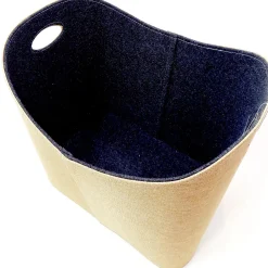 Filzkorb 55 x 35 x 40 cm natur/grau