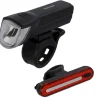 Fischer Fahrrad Akku LED Beleuchtungsset 30 Lux