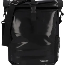 Fischer Fahrrad Gepäckträgertasche Kurier schwarz