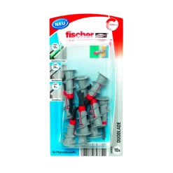 Fischer Gipskartonplatten-Dübel DuoBlade K 10 Stück