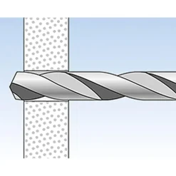 Fischer Nylon-Kippdübel DuoTec 10 mit Rundhaken 2 Stück
