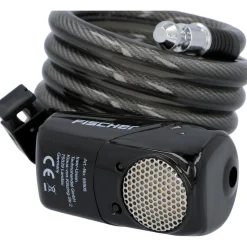 Fischer Bikes Alarm-Spiralschloss 120 cm 12 mm