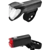 Fischer Bikes Fahrrad LED Beleuchtungs Set 40/20/10 Lux