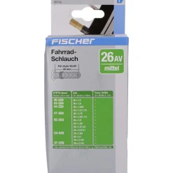 Fischer Bikes Fahrradschlauch 26 Zoll mittel AV