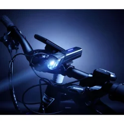 Fischer Bikes LED-Akku-Beleuchtungs-Set 3-teilig