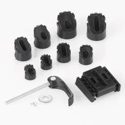 Fischer Bikes Spritzschutz-Set 26-29 cm schwarz