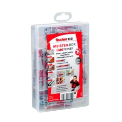 Fischer Sortimentsbox DuoPower kurz/lang mit Schraube 150-teilig