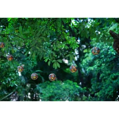 Flector Garten LED Solar Lichterkette Glow 4,1m