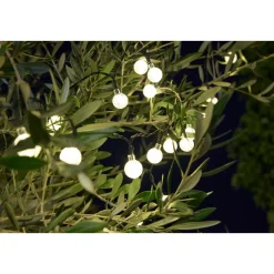 Flector Garten LED Solar Lichterkette Bubble