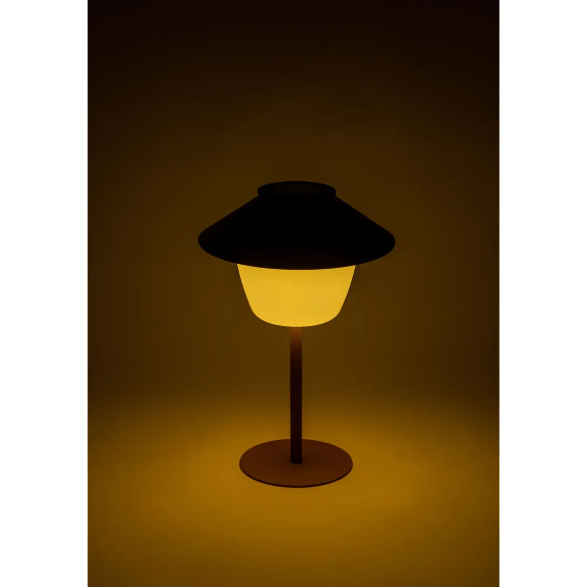 Flector Garten LED Solar Tischleuchte terracotta