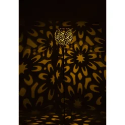 Flector Garten LED Solarspiess beige