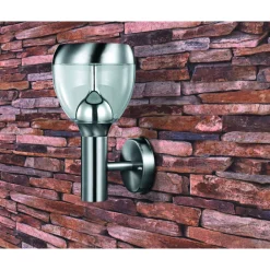 Flector Garten LED-Außenwandleuchte Nina silber