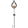 Flector Garten LED-Solar-Dekostick Glowing Eye schwarz/kupfer