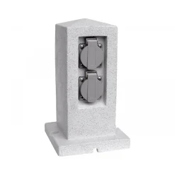 Flector Garten Steckdosen-Säule 2fach