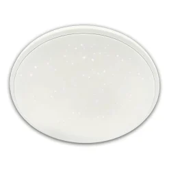 Flector LED-Deckenleuchte Vida Deluxe mit Sternenhimmel weiß