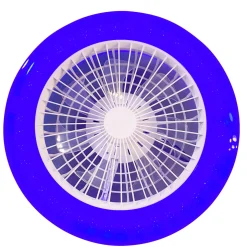 Flector LED-Deckenleuchte mit Ventilator Westerland