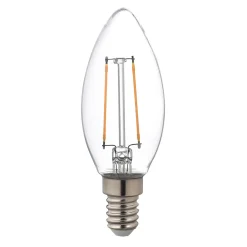 Flector LED-Leuchtmittel Filament Kerze E14