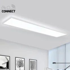 Flector LED-Panel Smart Connect 120 x 30 cm weiß