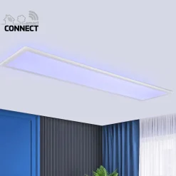 Flector LED-Panel Smart Connect 120 x 30 cm weiß