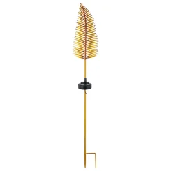 Flector LED-Solarstick Golden Palm Leaf