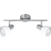 Flector LED-Spotserie Marie 2 Spots silber