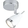 Flector LED-Spotserie Retro White 1 Spot weiß