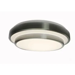 Flector LED-Wand- und Deckenleuchte Fanny silber