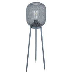 Flector Solar-Laterne Urban Nova 2in1 grau Metall warmweiße LED