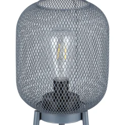 Flector Solar-Laterne Urban Nova 2in1 grau Metall warmweiße LED