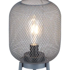 Flector Solar-Laterne Urban Nova 2in1 grau Metall warmweiße LED