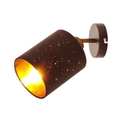 Flector Spotserie Kassandra schwarz-gold 1 flg.