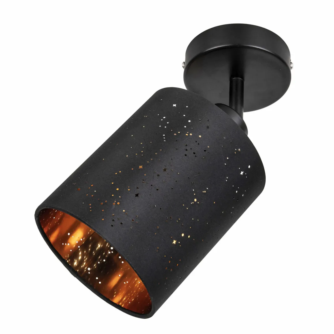 Flector Spotserie Kassandra schwarz-gold 1 flg.